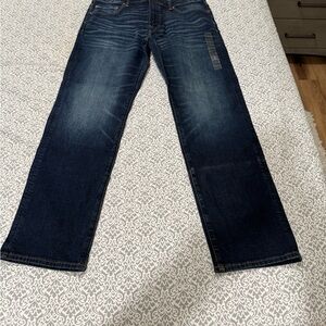 American Eagle Outfitters Dark Blue Relaxed Jeans
